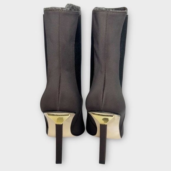 Good American Womens Neoprene Bootie in Chocolate NIB - Picture 9 of 12